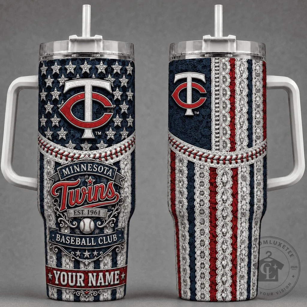Minnesota Twins Baseball Club Personalized Stainless Steel Tumbler Minnesota Twins Baseball Club Personalized Stainless Steel Tumbler