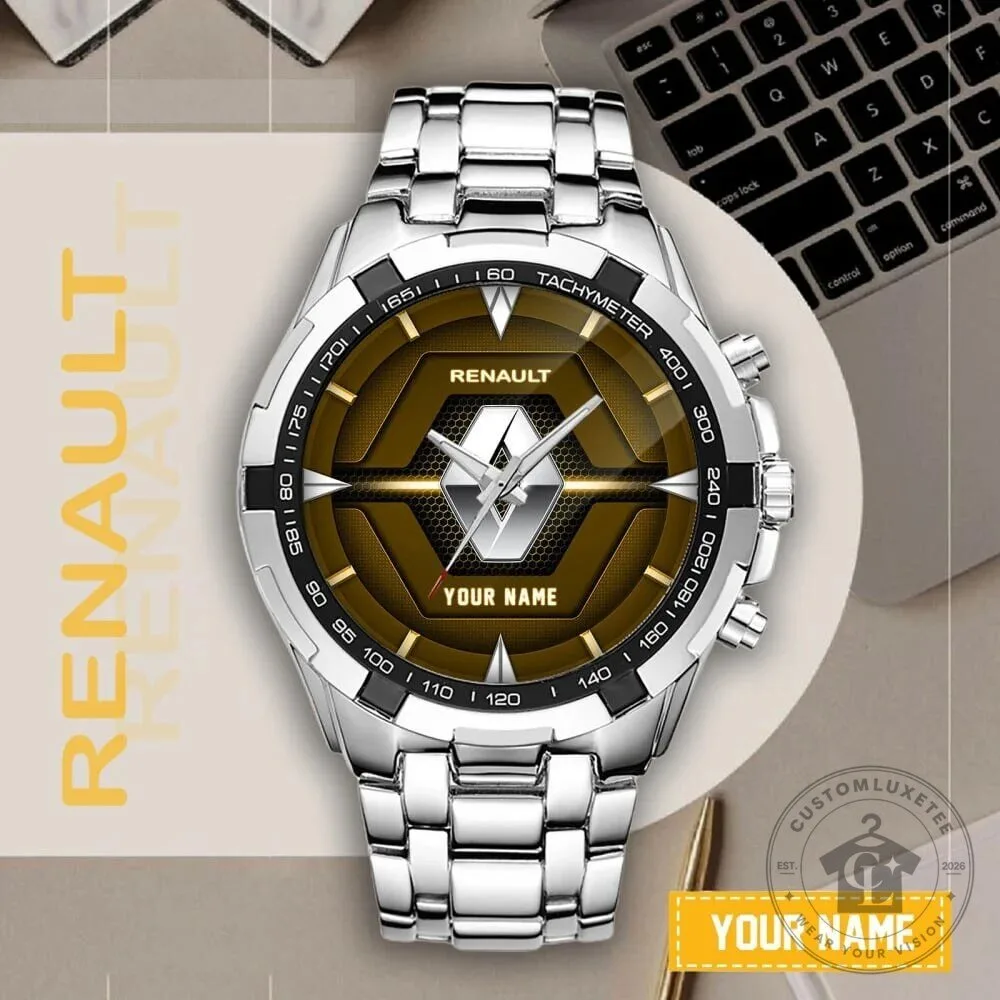 Renault Custom Name Elegant Fashion Design Watch, Personalized Renault Watch