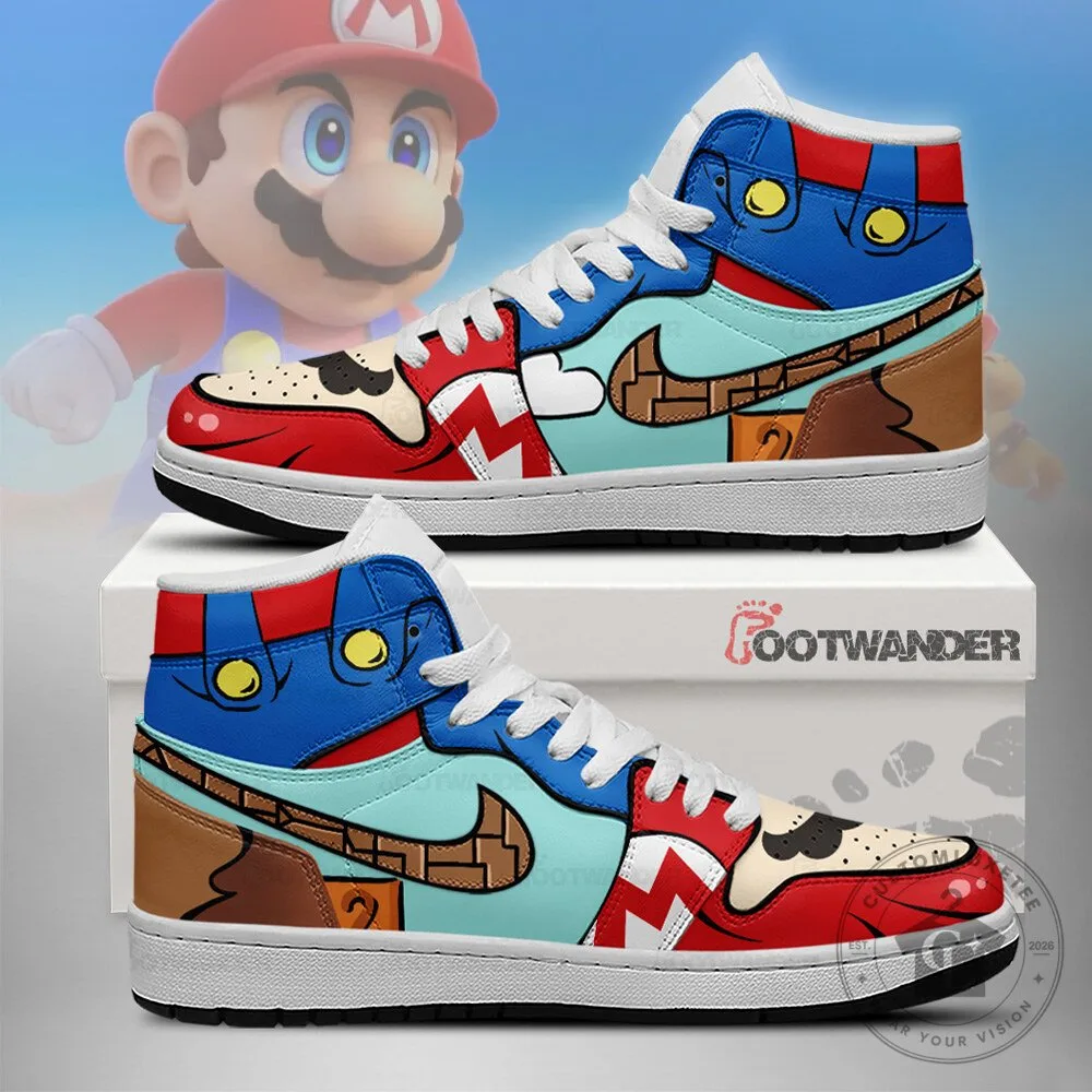 The Mario V2 – Super Mario AJ1 Shoes