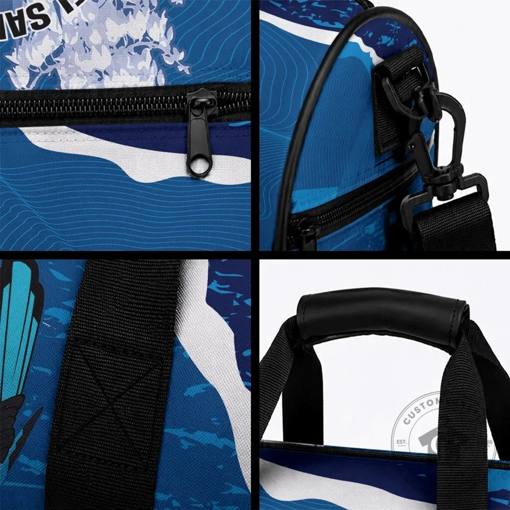 El Salvador Independence Day Turquoise-Browed Motmot Bird Duffle Bag 10 El Salvador Independence Day Turquoise-Browed Motmot Bird Duffle Bag