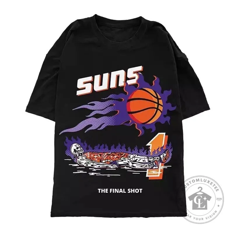 Phoenix Suns Devin Booker The Final Shot Basketball Graphic T-Shirt