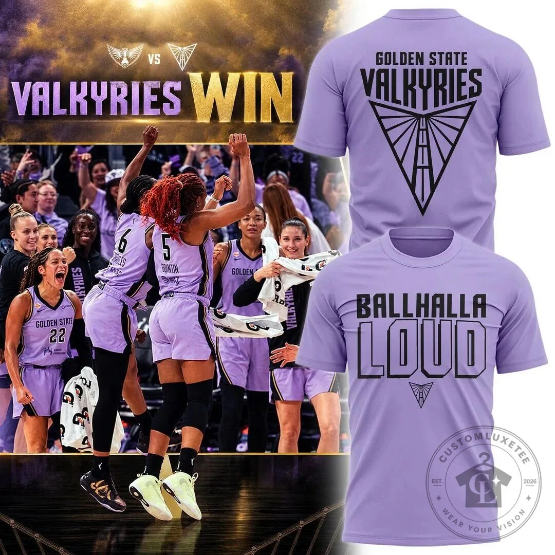 Golden State Valkyries Ballhalla Loud T-Shirt