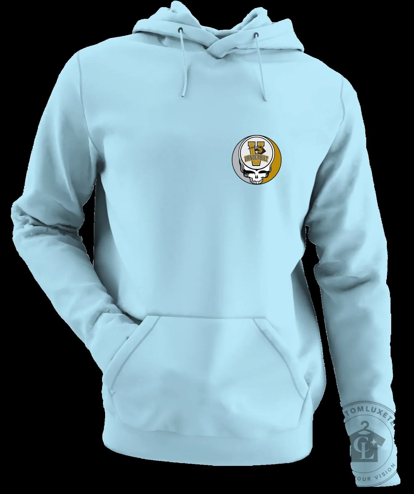 Vanderbilt University Grateful Dead Steal Your Face Hoodie