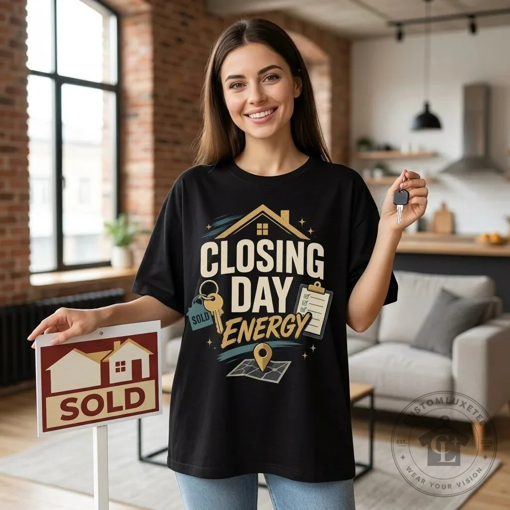 Closing Day Energy Real Estate Agent T-Shirt