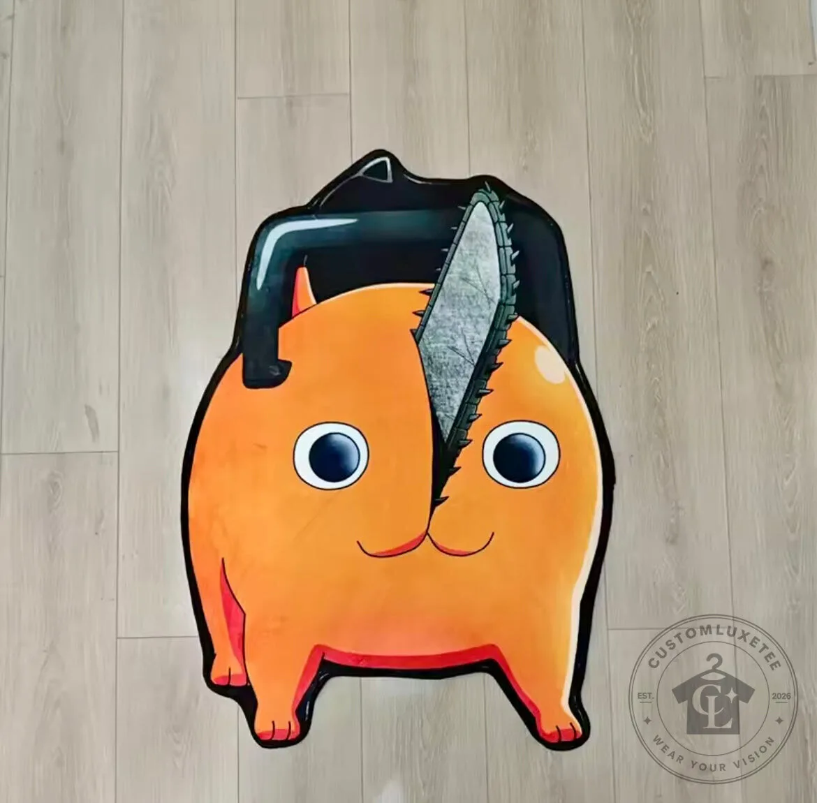 Chainsaw Man Pochita Anime Character Floor Mat