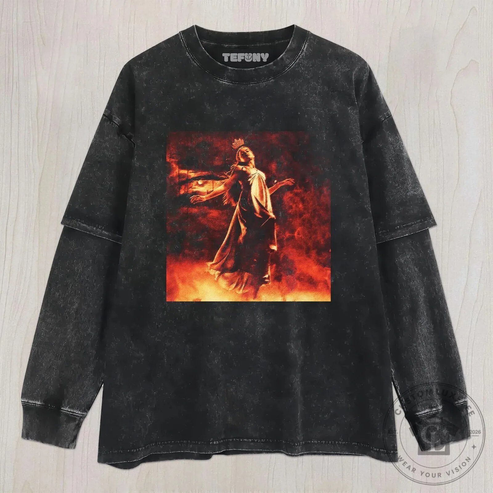 Carrie Movie Horror Film Queen of Prom Vintage Washed T-Shirt 11 Carrie Movie Horror Film Queen of Prom Vintage Washed T-Shirt