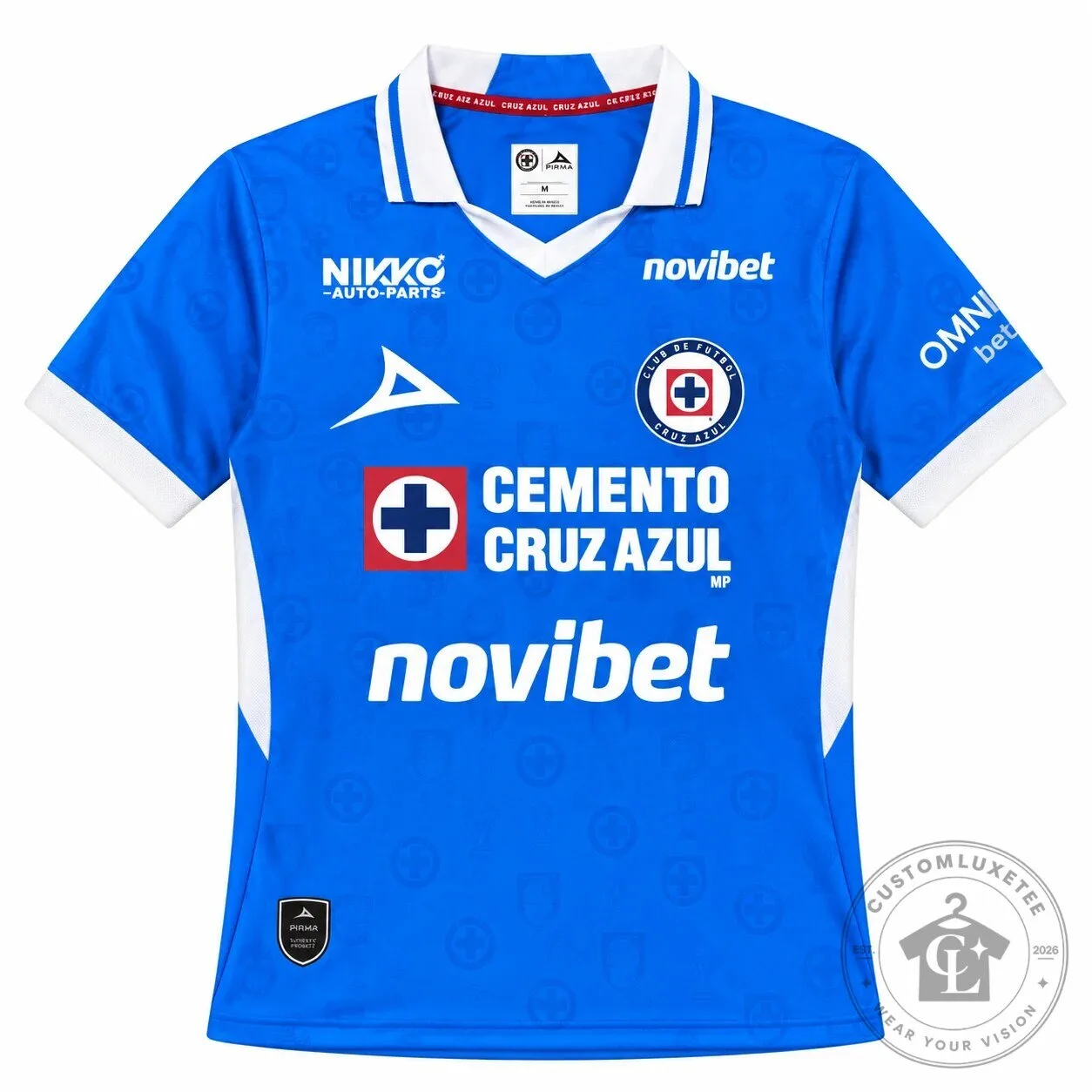 Cruz Azul Football Club Blue Home Soccer Jersey