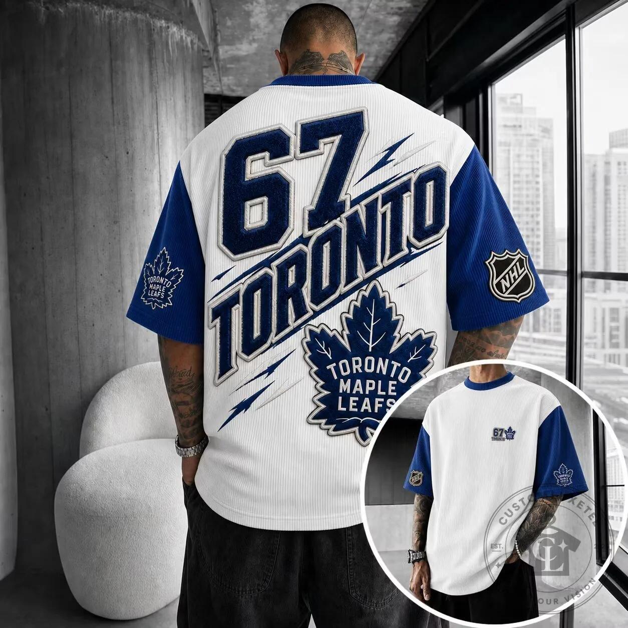 Toronto Maple Leafs Number 67 Ice Hockey Fan Jersey