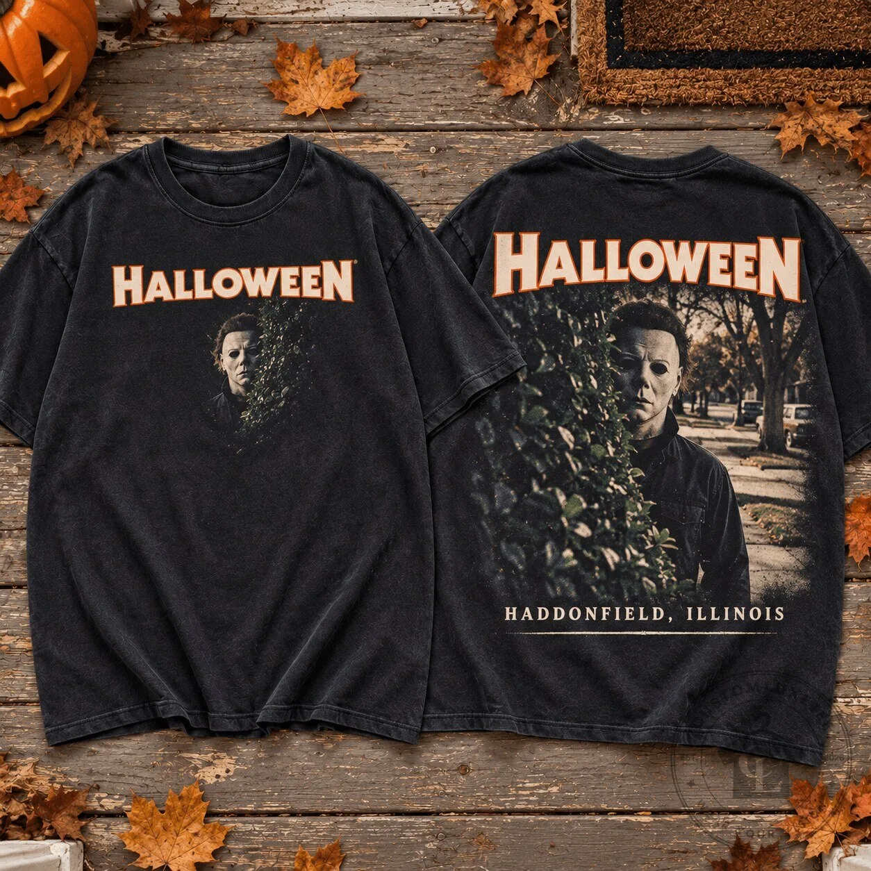 Halloween Michael Myers Haddonfield Illinois Horror Movie T-Shirt