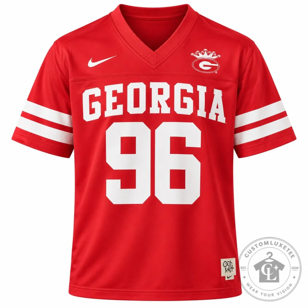 Georgia Bulldogs Outkast 96 Football Jersey for Men and Women Georgia Bulldogs Outkast 96 Football Jersey for Men and Women