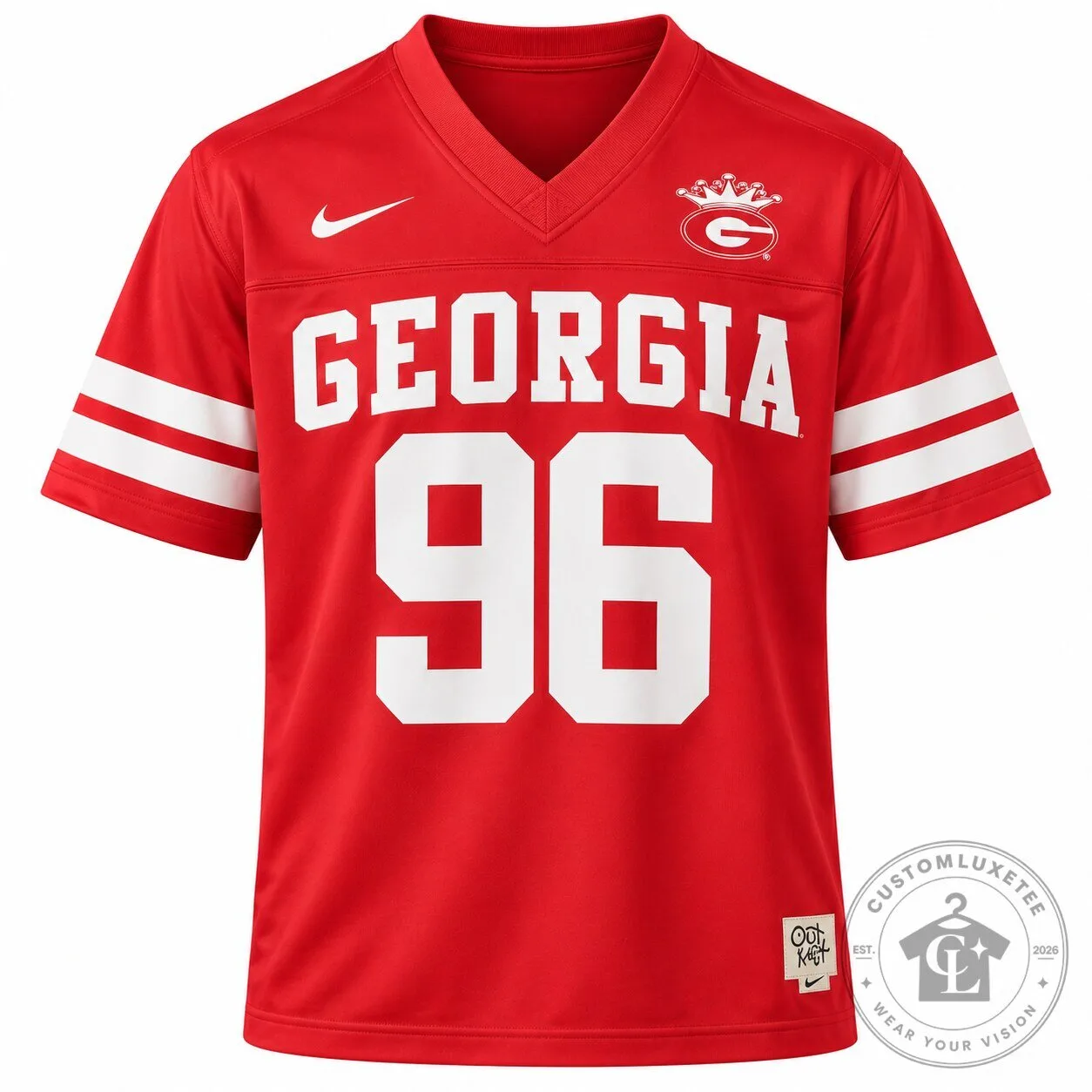 Georgia Bulldogs Outkast 96 Football Jersey for Men and Women