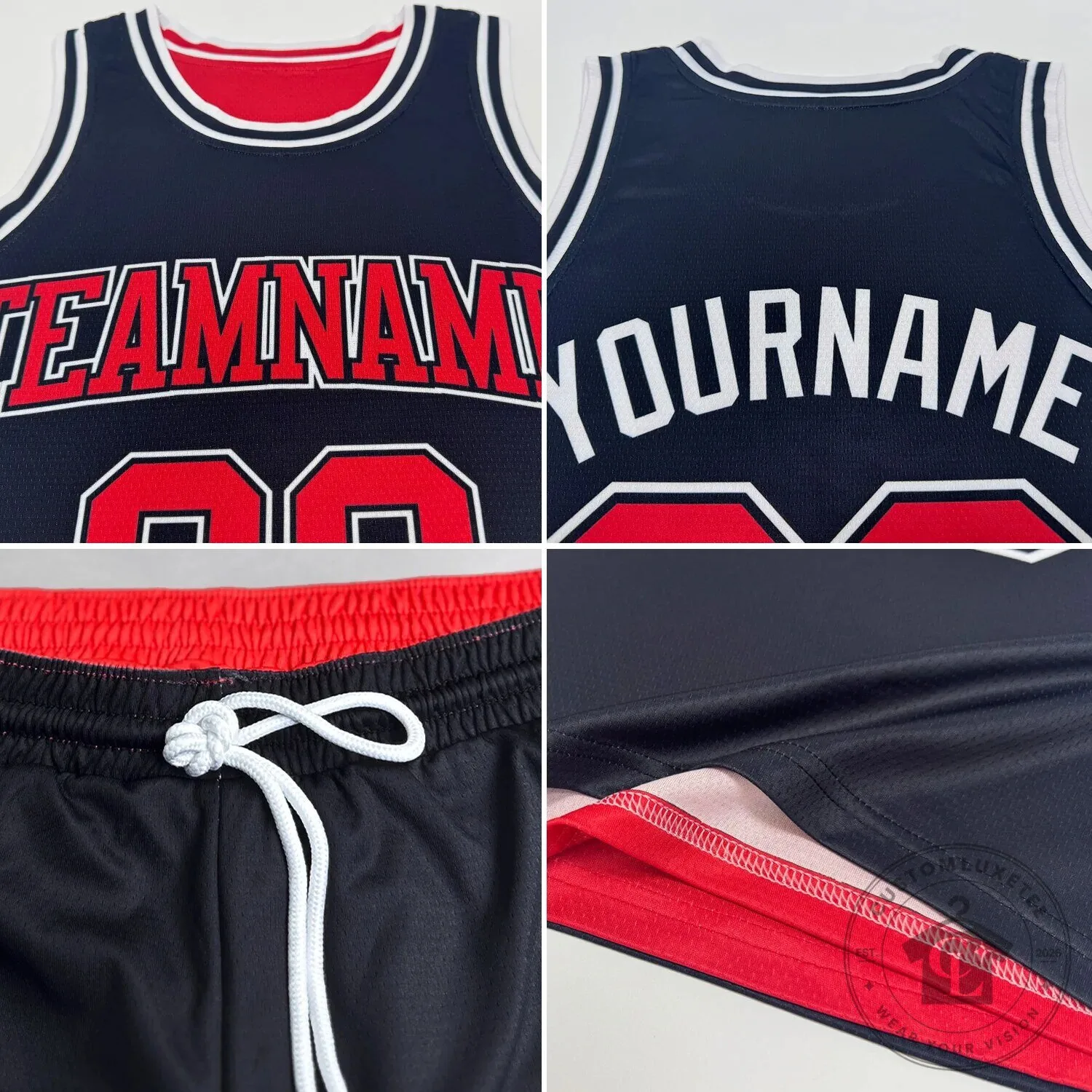 Reversible Basketball Jersey with Custom Black and White Fade Design on Both Sides 10 Reversible Basketball Jersey with Custom Black and White Fade Design on Both Sides