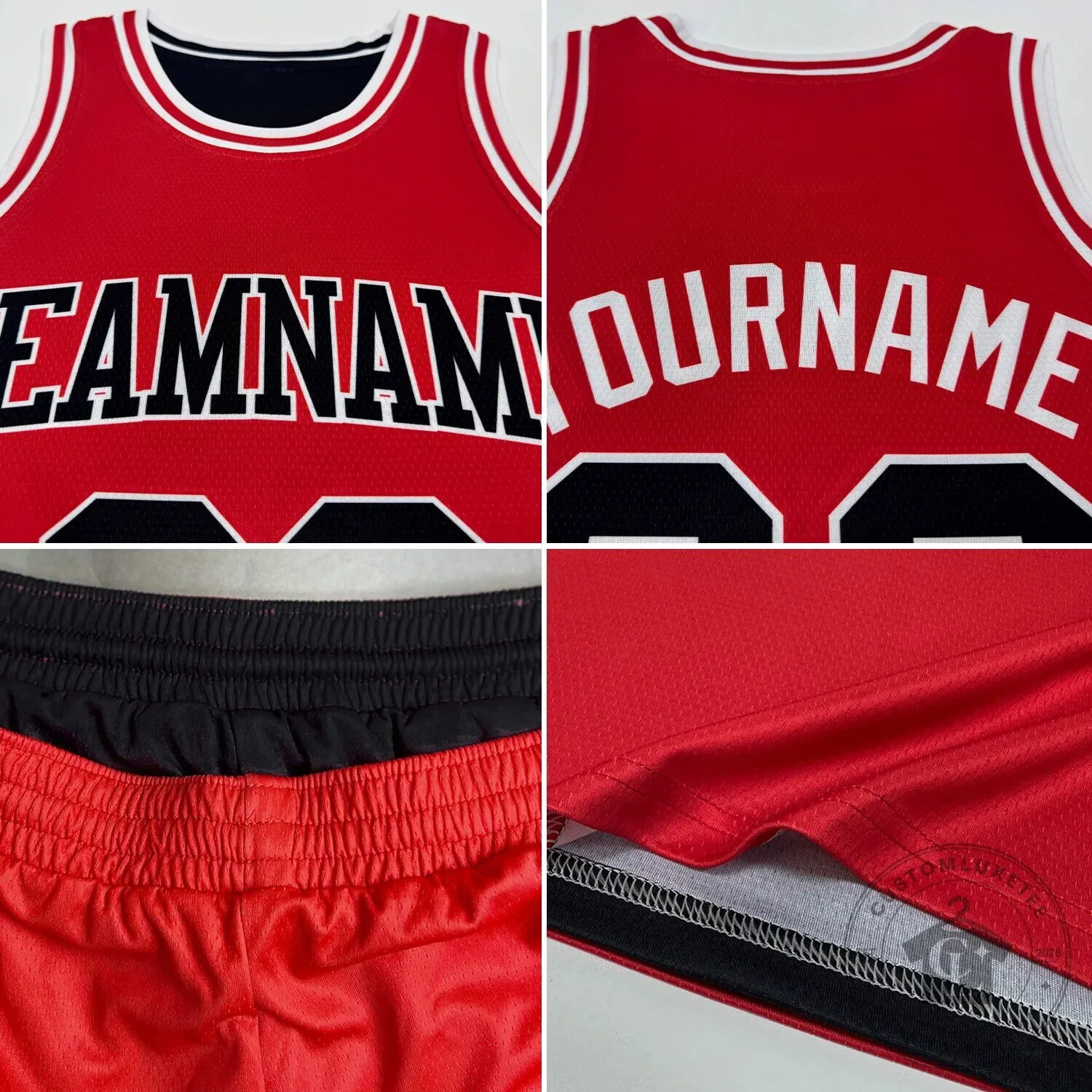 Reversible Basketball Jersey with Custom Black and White Fade Design on Both Sides 11 Reversible Basketball Jersey with Custom Black and White Fade Design on Both Sides